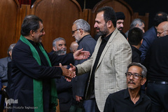 مراسم ترحیم قاری و مداح اهل بیت مصطفی طالبی پور