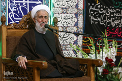 حجت الاسلام و المسلمین کاظم صدیقی در مراسم ترحیم قاری و مداح اهل بیت مصطفی طالبی پور