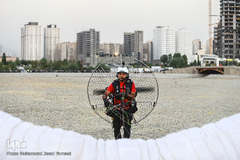 مانور هوایی سپاه محمد(ص) در هفته دفاع مقدس