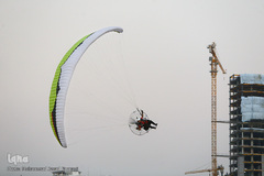 مانور هوایی سپاه محمد(ص) در هفته دفاع مقدس