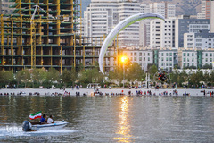 مانور هوایی سپاه محمد(ص) در هفته دفاع مقدس