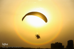 مانور هوایی سپاه محمد(ص) در هفته دفاع مقدس