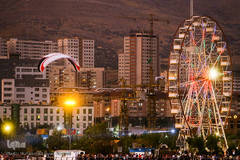 مانور هوایی سپاه محمد(ص) در هفته دفاع مقدس