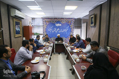 بازدید هادی مزینانی، رئیس مرکز فرهنگی خانواده ناجا از  سازمان قرآنی دانشگاهیان کشور