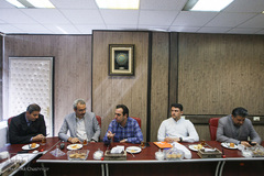 بازدید هادی مزینانی، رئیس مرکز فرهنگی خانواده ناجا از  سازمان قرآنی دانشگاهیان کشور