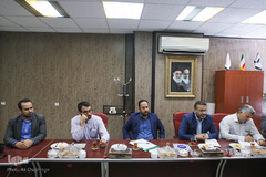 بازدید هادی مزینانی، رئیس مرکز فرهنگی خانواده ناجا از  سازمان قرآنی دانشگاهیان کشور