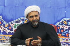 بازدید هادی مزینانی، رئیس مرکز فرهنگی خانواده ناجا از  سازمان قرآنی دانشگاهیان کشور