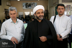 بازدید هادی مزینانی، رئیس مرکز فرهنگی خانواده ناجا از  سازمان قرآنی دانشگاهیان کشور