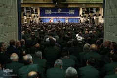 دیدار مجمع عالی فرماندهان سپاه با رهبر انقلاب