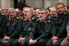 دیدار مجمع عالی فرماندهان سپاه با رهبر انقلاب