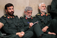 دیدار مجمع عالی فرماندهان سپاه با رهبر انقلاب