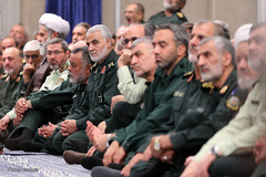 دیدار مجمع عالی فرماندهان سپاه با رهبر انقلاب