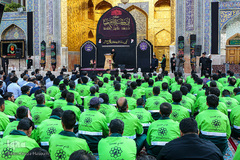 آیین بدرقه خادمان و زائران اربعین حسینی