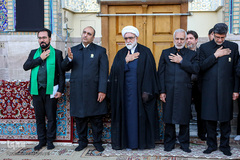 آیین بدرقه خادمان و زائران اربعین حسینی