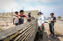 آماده‌سازی مواکب در مرز چذابه