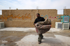 آماده‌سازی مواکب در مرز چذابه