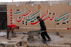 آماده‌سازی مواکب در مرز چذابه