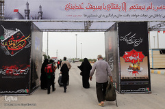 آماده‌سازی مواکب در مرز چذابه