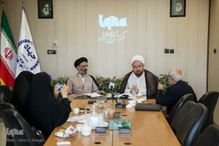 از راست ابوالفضل بهرام‌پور، حجت الاسلام محمدعلی کوشا و حجت الاسلام محمدرضا صفوی