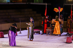 تعزیه «سوگ آزادگی» در بوستان آب و آتش