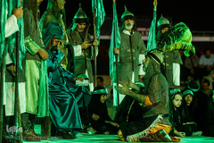 تعزیه «سوگ آزادگی» در بوستان آب و آتش