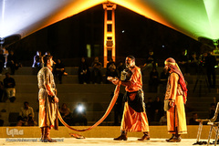 تعزیه «سوگ آزادگی» در بوستان آب و آتش