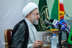 نشست خبری آیت‌الله محسن اراکی، دبیرکل مجمع جهانی تقریب مذاهب اسلامی