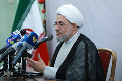 نشست خبری آیت‌الله محسن اراکی، دبیرکل مجمع جهانی تقریب مذاهب اسلامی