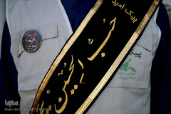 مراسم بدرقه پیک امید کانون به پیاده روی اربعین