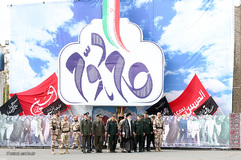 حضور رهبر انقلاب در مراسم دانش‌آموختگی دانشجویان دانشگاه امام حسین(ع)