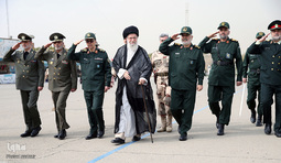 حضور رهبر انقلاب در مراسم دانش‌آموختگی دانشجویان دانشگاه امام حسین(ع)