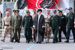 حضور رهبر انقلاب در مراسم دانش‌آموختگی دانشجویان دانشگاه امام حسین(ع)
