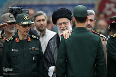 حضور رهبر انقلاب در مراسم دانش‌آموختگی دانشجویان دانشگاه امام حسین(ع)