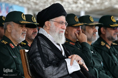 حضور رهبر انقلاب در مراسم دانش‌آموختگی دانشجویان دانشگاه امام حسین(ع)