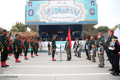 حضور رهبر انقلاب در مراسم دانش‌آموختگی دانشجویان دانشگاه امام حسین(ع)