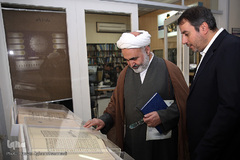 بازدید حجت الاسلام تیمور علی عسگری، معاون حقوقی و امور مجلس وزیر آموزش و پرورش از ایکنا