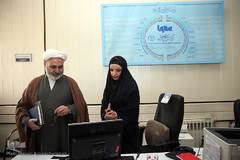 بازدید حجت الاسلام تیمور علی عسگری، معاون حقوقی و امور مجلس وزیر آموزش و پرورش از ایکنا