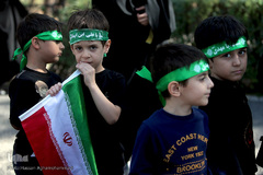 پیاده روی جاماندگان نونهال اربعین حسینی در دانشگاه امام صادق(ع)