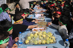 پیاده روی جاماندگان نونهال اربعین حسینی در دانشگاه امام صادق(ع)