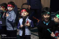 پیاده روی جاماندگان نونهال اربعین حسینی در دانشگاه امام صادق(ع)