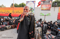 وضعیت تردد در پایانه مرزی شلمچه