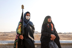 وضعیت تردد در پایانه مرزی شلمچه