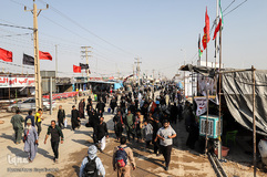 وضعیت تردد در پایانه مرزی شلمچه