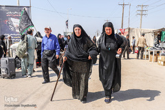 وضعیت تردد در پایانه مرزی شلمچه