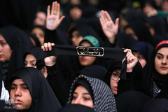 مراسم عزاداری اربعین حسینی با حضور هیئت‌های دانشجویی در حسینیه امام خمینی(ره)