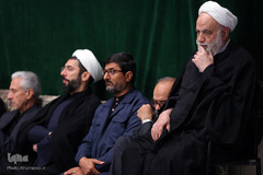 مراسم عزاداری اربعین حسینی با حضور هیئت‌های دانشجویی در حسینیه امام خمینی(ره)