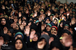 مراسم عزاداری اربعین حسینی با حضور هیئت‌های دانشجویی در حسینیه امام خمینی(ره)