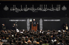 مراسم عزاداری اربعین حسینی با حضور هیئت‌های دانشجویی در حسینیه امام خمینی(ره)