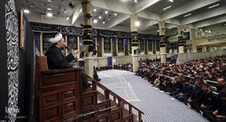 مراسم عزاداری اربعین حسینی با حضور هیئت‌های دانشجویی در حسینیه امام خمینی(ره)