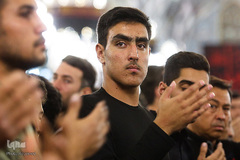 مراسم عزاداری شام اربعین حسینی در حرم مطهر رضوی